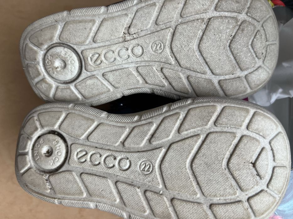 Демісезонні/єврозима чобітки черевики  ecco  22 й розмір