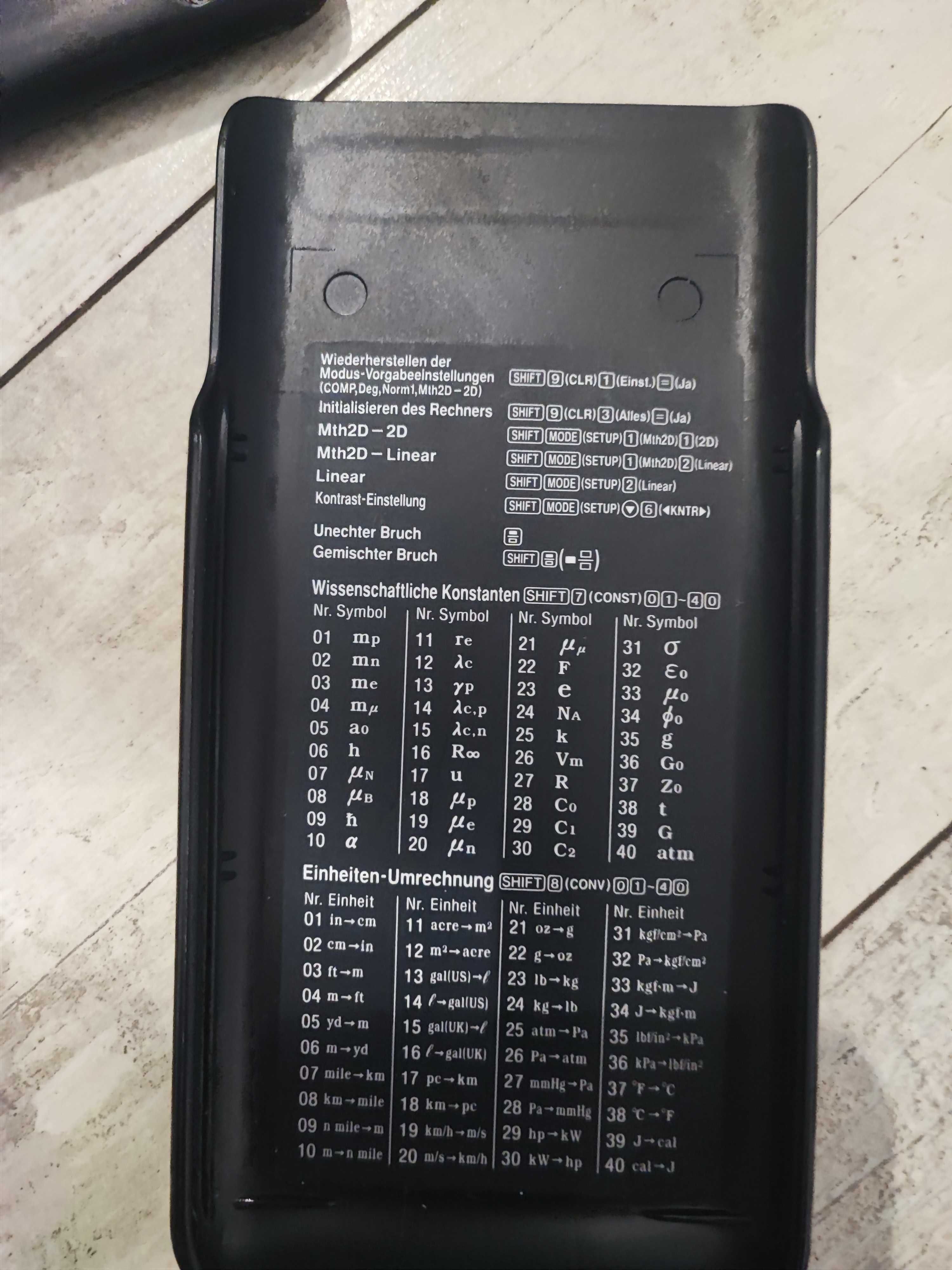 Kalkulator  naukowy biurowy Casio FX 87 DE Plus
