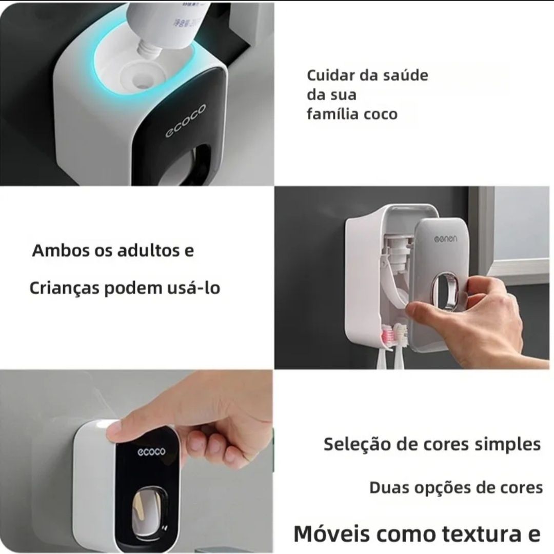 Dispensador de pasta de dentes automática