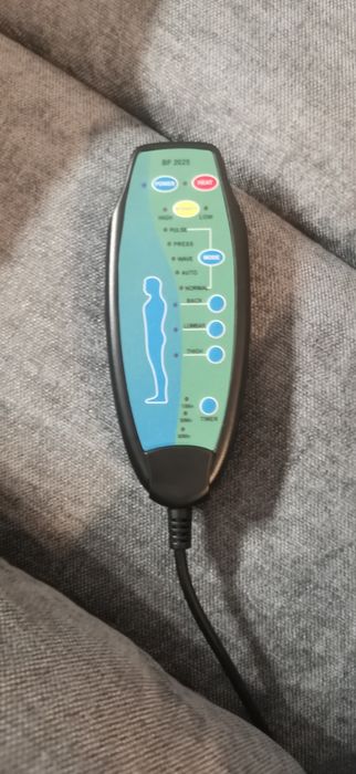 Elektryczny fotel relaksacyjny z masażem i USB – nowy