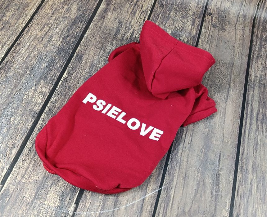 Bluza z kapturem dla psa L