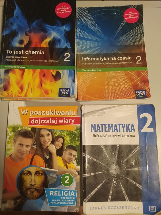 Podręczniki i Ćwiczenia do 2 Klasy Liceum / Technikum