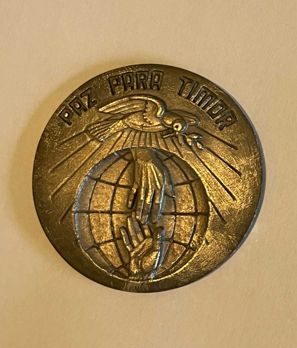 Medalha "Paz Para Timor" Prata 999 – Numerada com Certificado