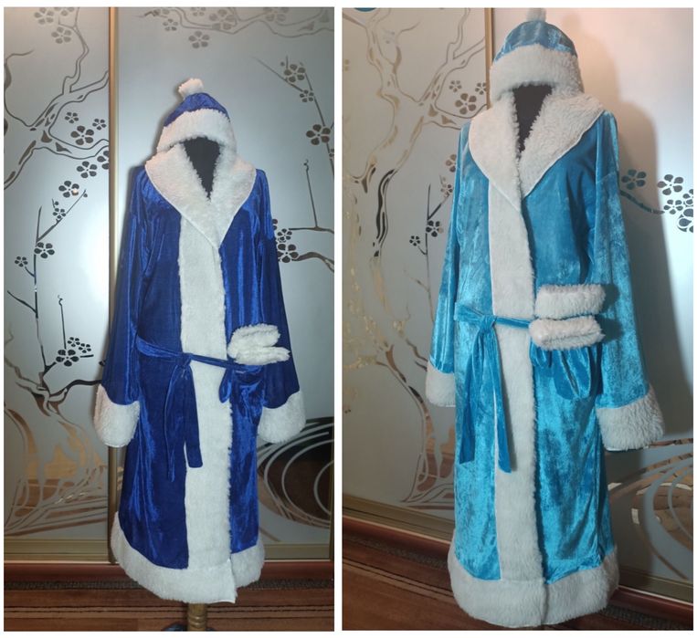 Костюм Діда Деда Мороза Снігуроньки Снегурочки Миколая Дід Дед Мороз