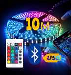10м USB RGB Лента LED 5050 30 діодів/м 3м 4м 5м Світлодіодна стрічка
