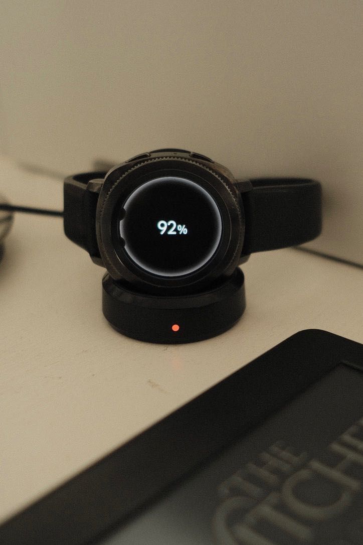 Relógio Samsung Smart Watch Gear Sport GPS Cinzento + Oferta