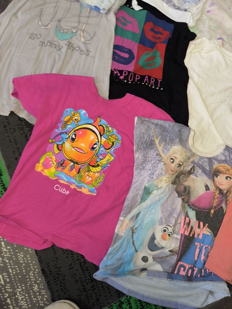 T-shirty dla dziewczynki rozm 134
