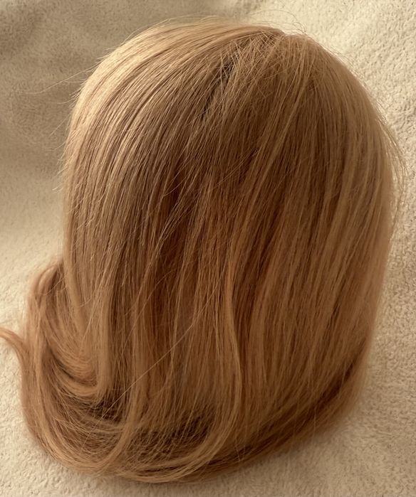 Peruka topper jakość premium. Śliczny blond. Włosy naturalne.