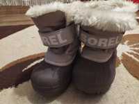 Buty buciki kozaczki dla dziewczynki śniegowce ocieplane