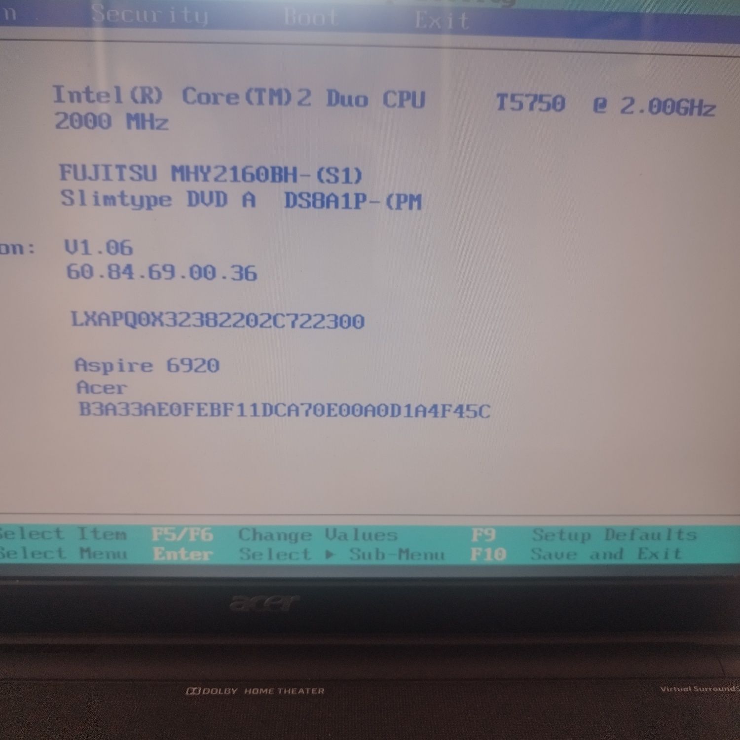 Продам ноутбук Acer Aspire 6920g під відновлення