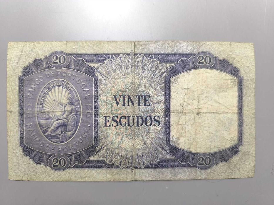 Nota de 20 Escudos – 26 de Julho de 1960 – Chapa 6A