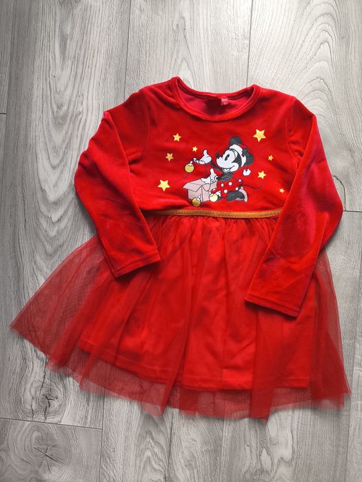 Zimowa sukienka Disney r. 92