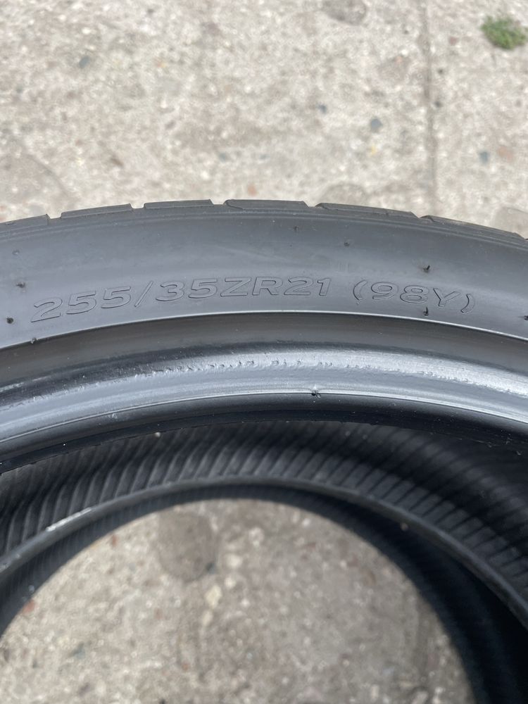 Opony Hankook 255/35ZR21 VentusS1evo3 - 2szt uzywane letnie DOT 0323