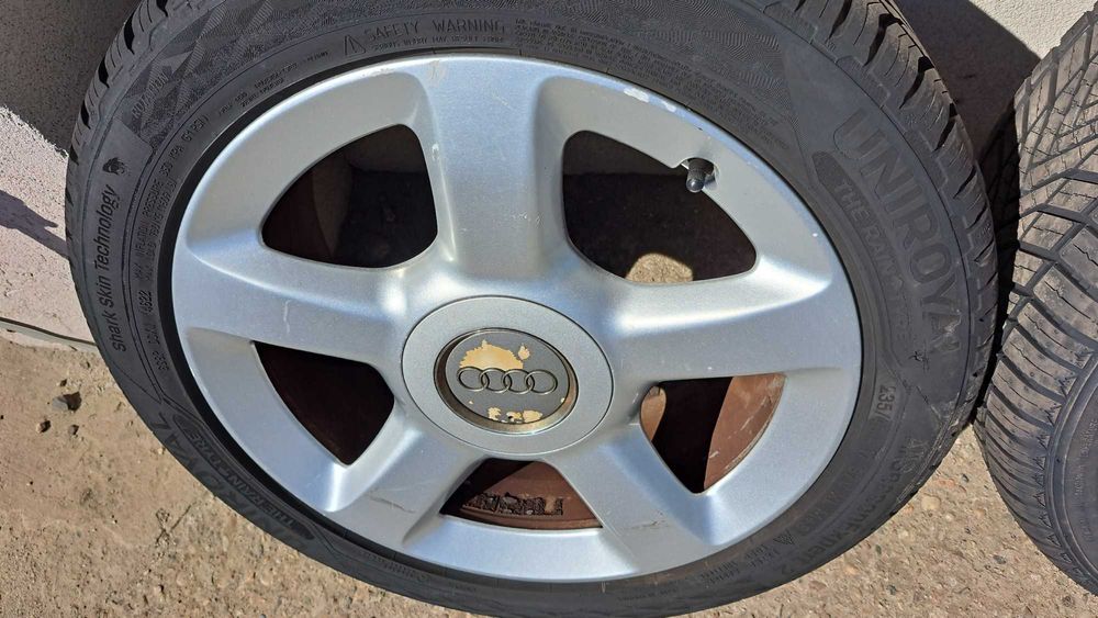 Felgi aluminiowe koła opony nowe wielosezon Audi 5X112 17" kpl