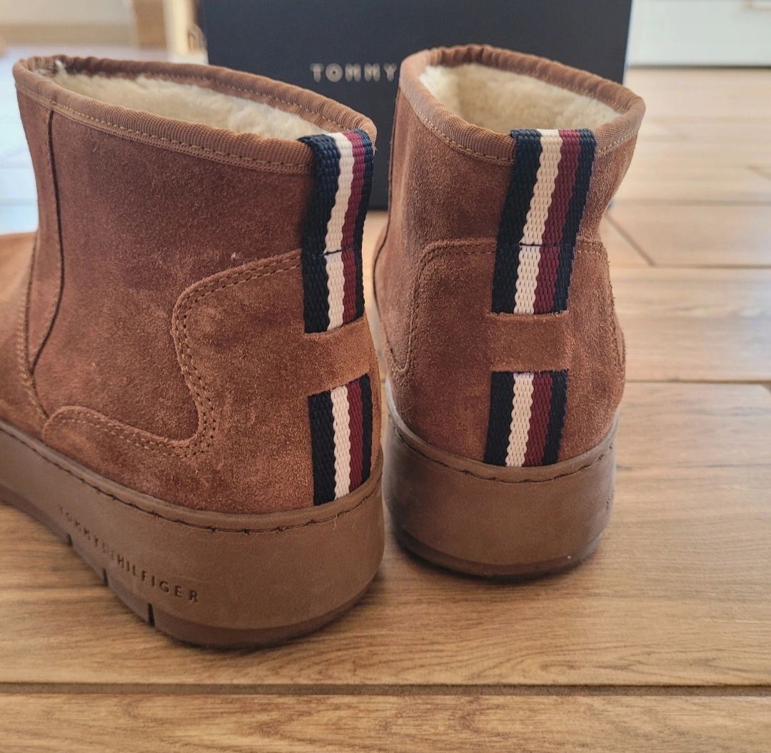 Tommy Hilfiger 38 nowe śniegowce kozaki botki