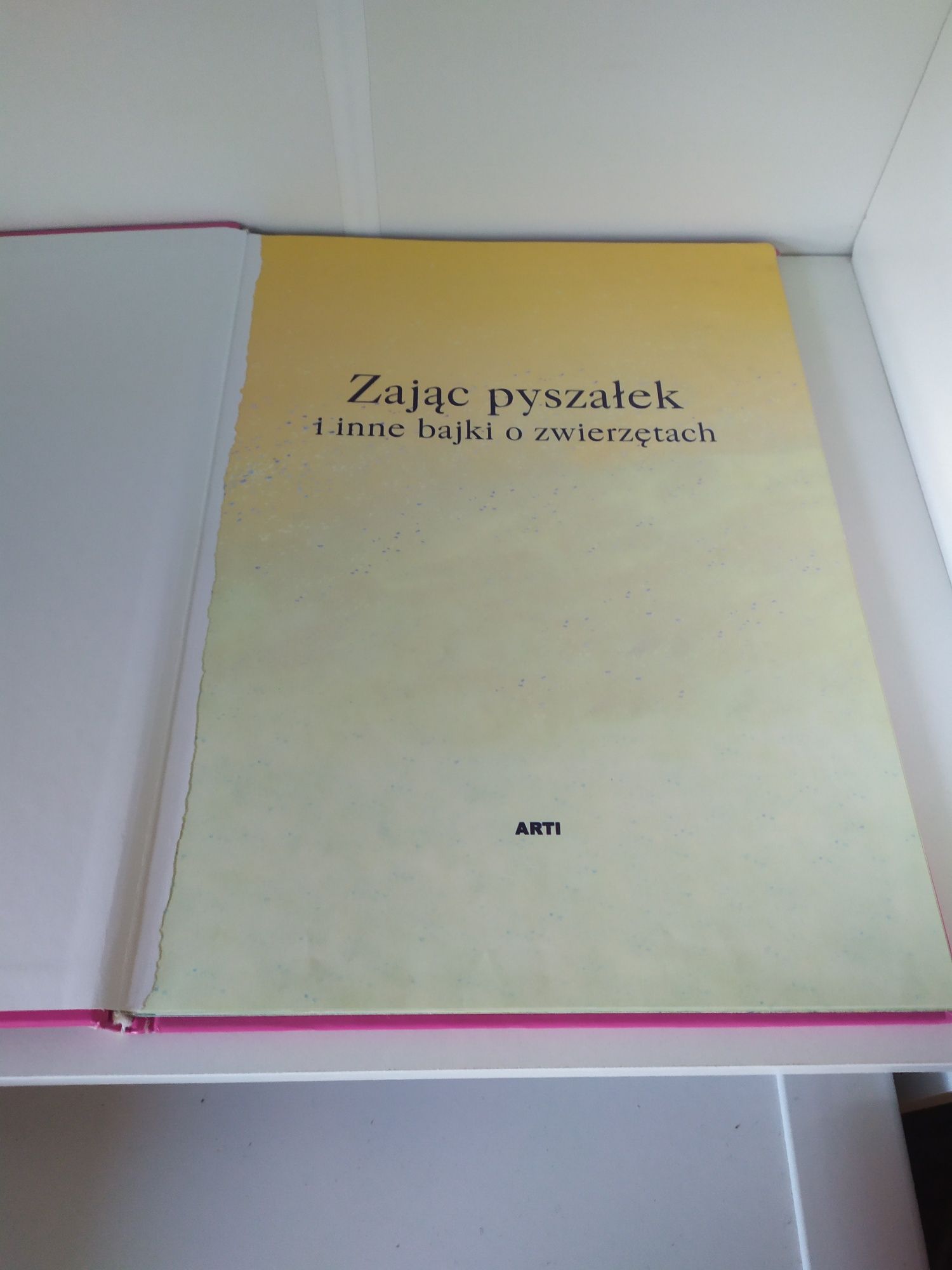 Książka dla dzieci - Zając pyszałek, Lew i mysz, kogut i lis