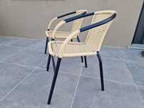 Cadeiras Aluminio, rattan synthetico