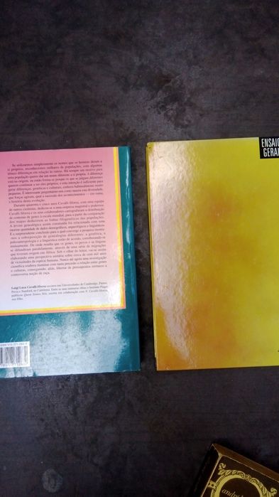 Livro Genes Povos e línguas Cavalli Sforza