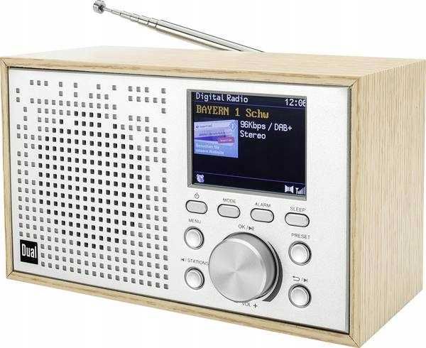 Radio sieciowo-bateryjne DAB+, FM Dual DCR 100