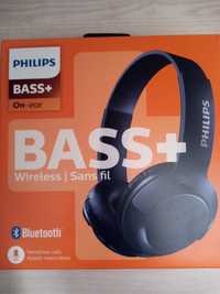 Słuchawki Philips SHB3075BL BT niebieskie Bluetooth