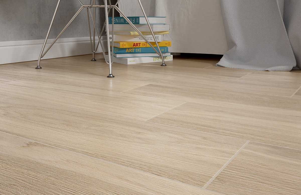 Gres drewnopodobny / 2 m² - 18 szt. / Sanwood Cream 18,5 x 59