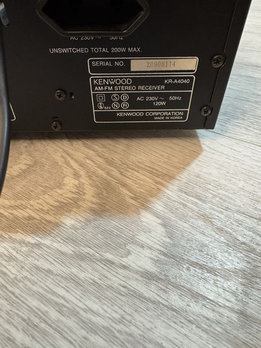 стереоресивер ‼️Kenwood ‼️KR-A4040 ‼️AM/FM.  фонокоректор для винила