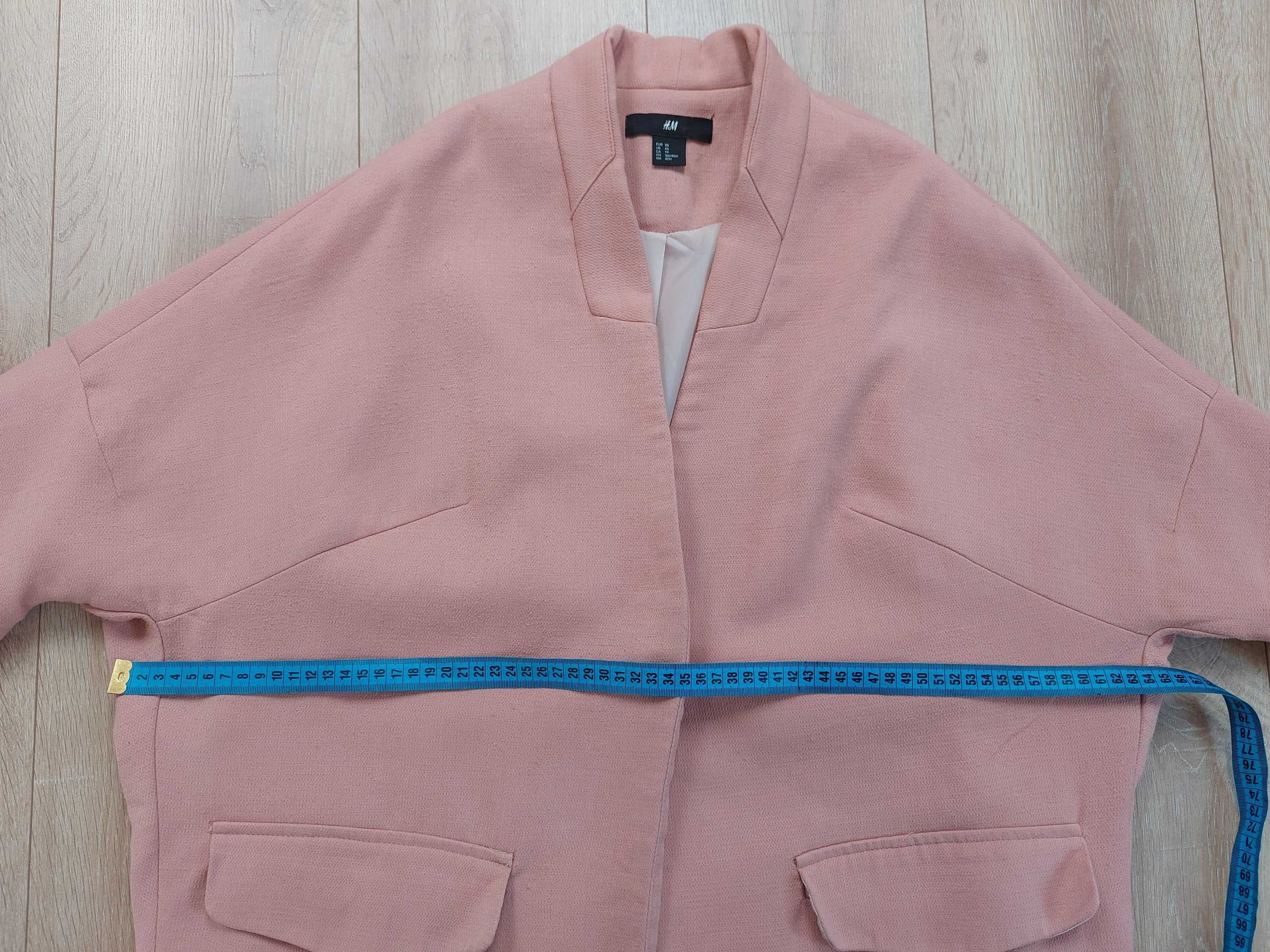 kardigan płaszcz damski H&M oversize XS