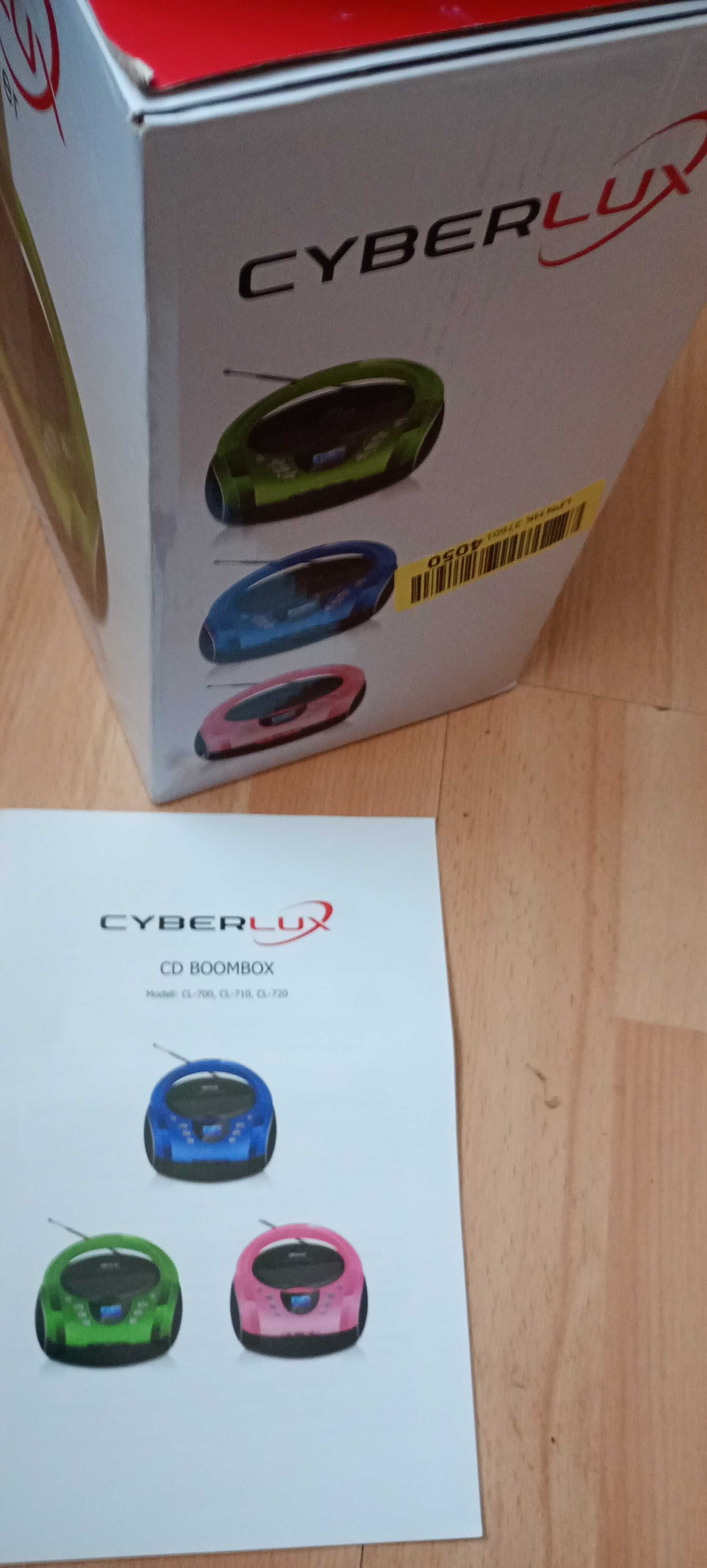 Boombox Cyberlux.bluetooth.cd.usb.aux.