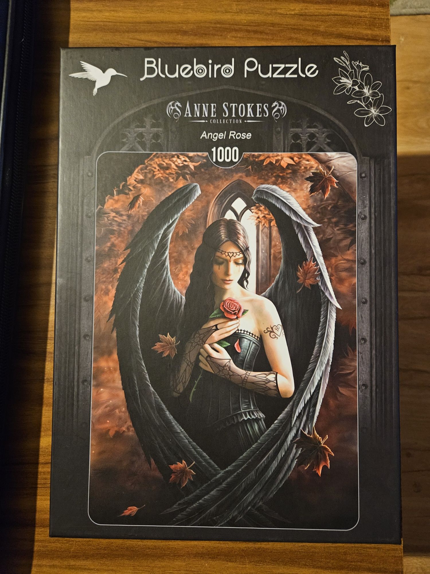 Puzzle Bluebird 1000 * Anioł * Anne Stokes * Angel Rose * 1 BRAK