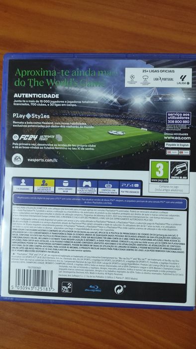 Jogo para PS4 FC24