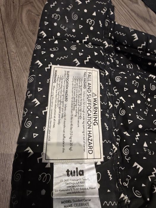 Tula standard celebrate nosidełko