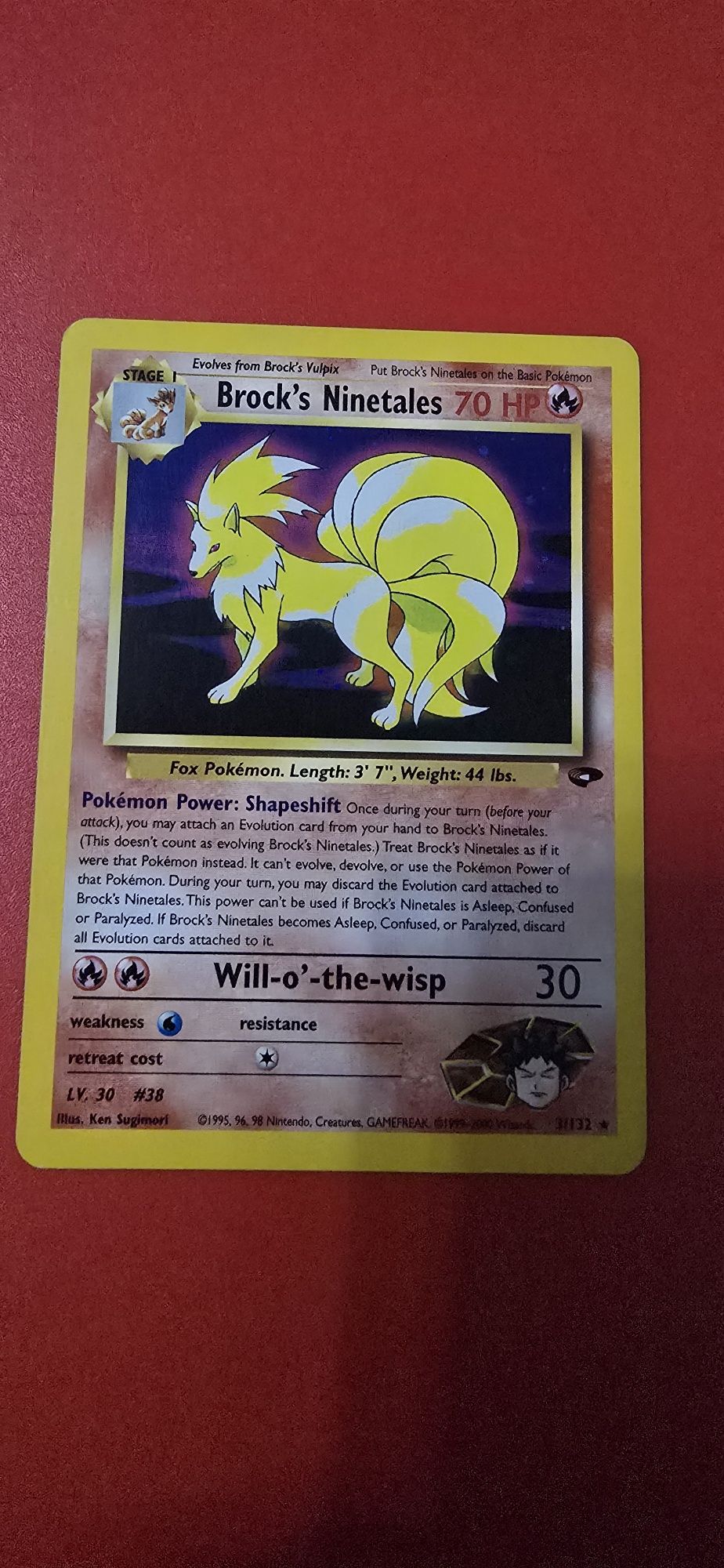 Sprzedam stara karte pokemon holograficzna
