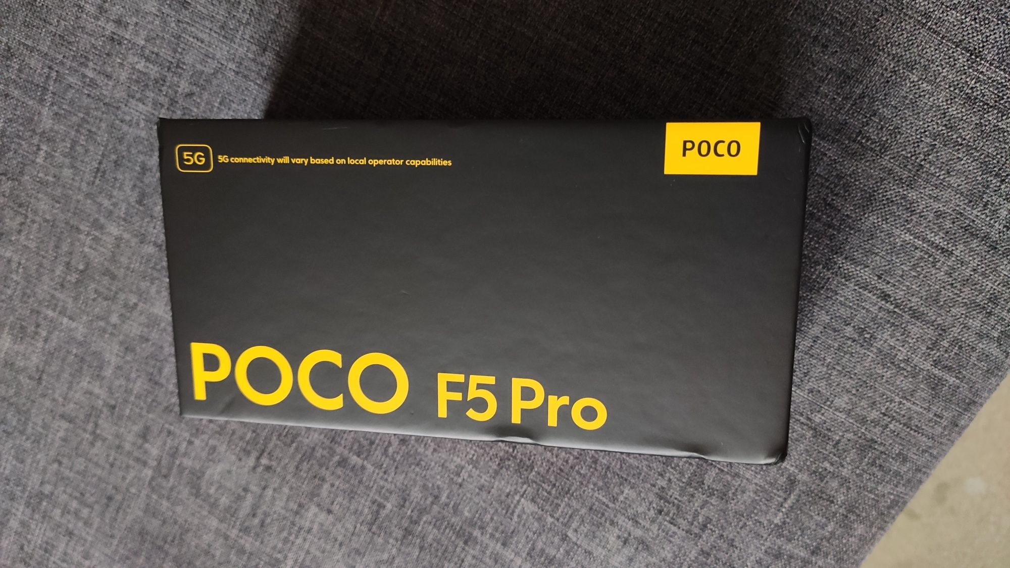 Poco F5 PRO 12/256 Czarny NOWY