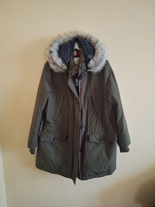 Kurtka Parka z kapturem Tommy Hilfiger z nowej kolekcji Nowa! Okazja!