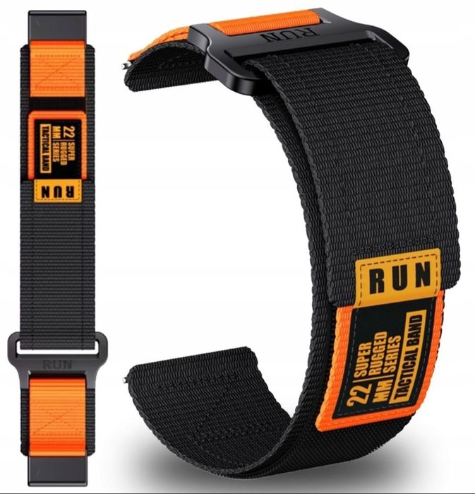 Pasek RUN - Huawei GT 4 / Samsung Watch 3 / Garmin WYPRZEDAŻ!