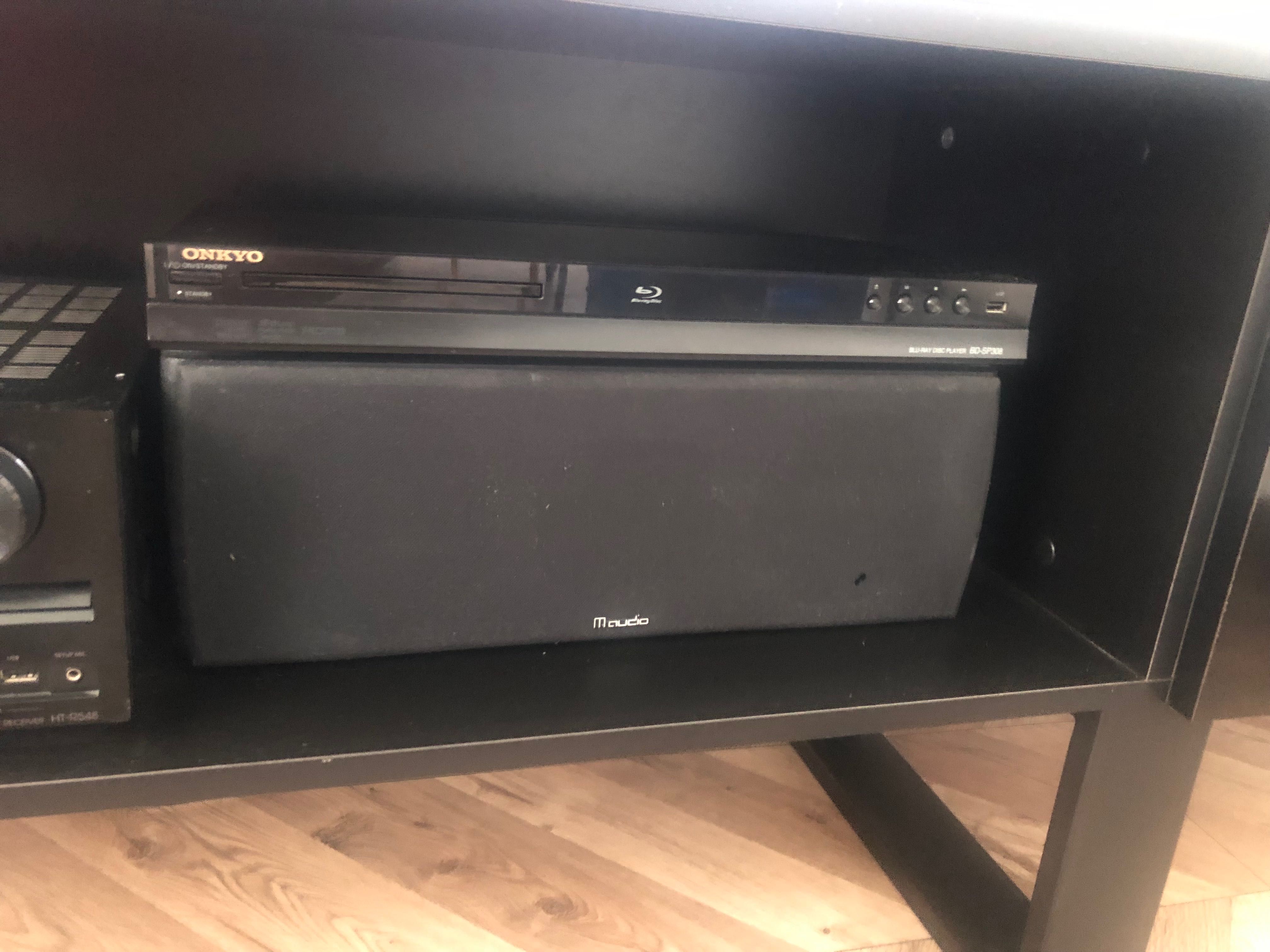 onkyo ht r548 kolumny subwoofer amplituner zestaw kina domowego