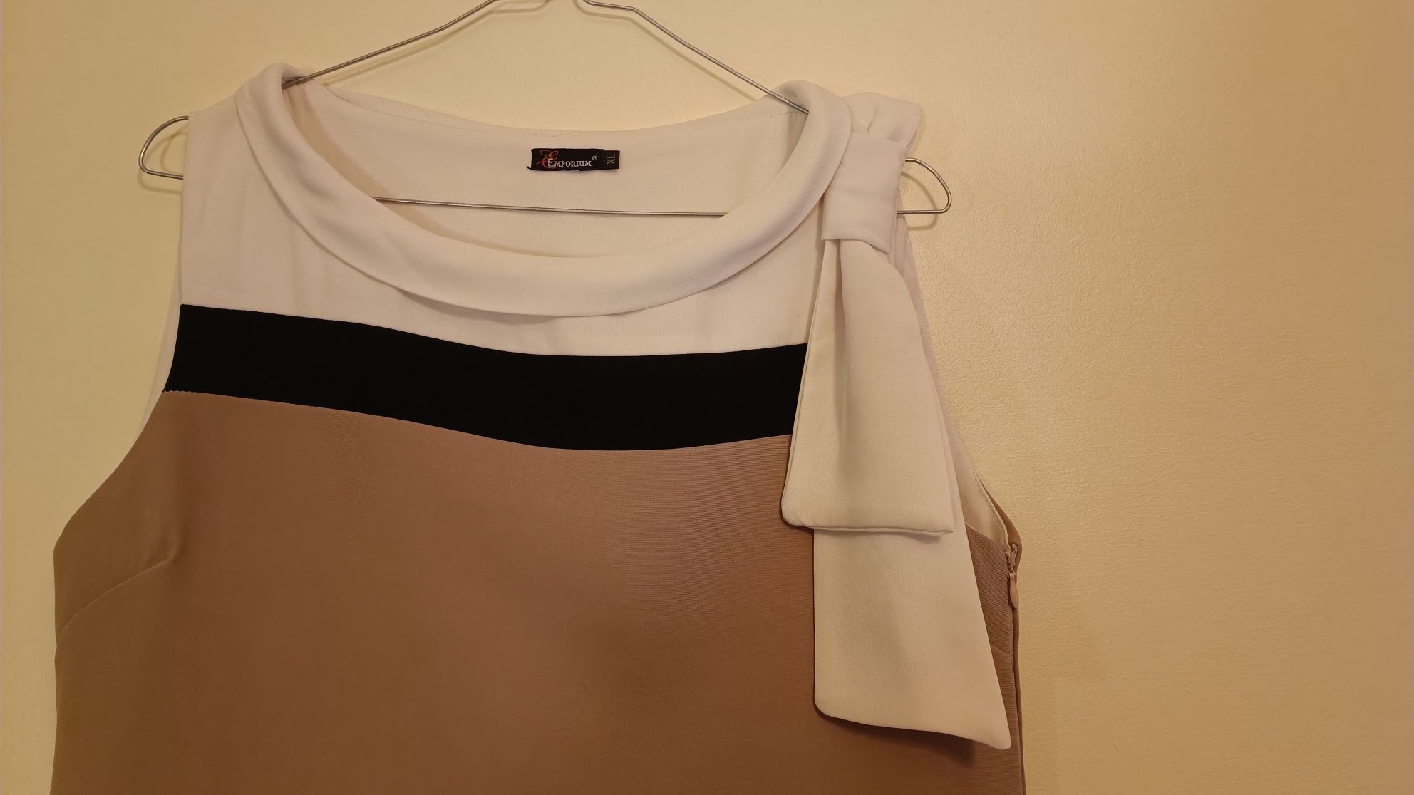 Vestido - Creme - BARATÍSSIMO