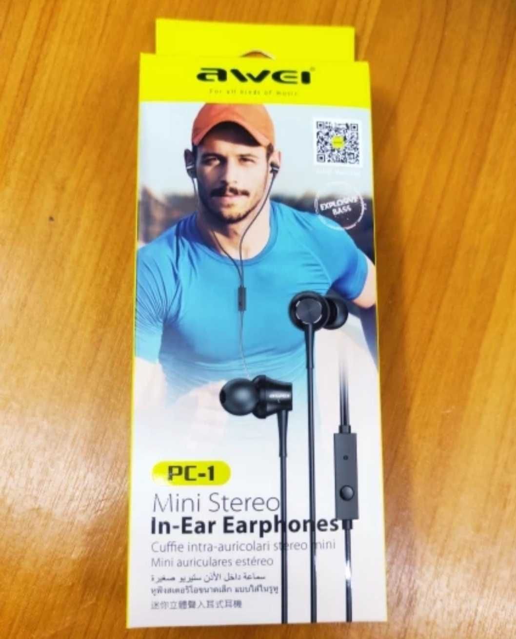 Auriculares awei pc 1 novos