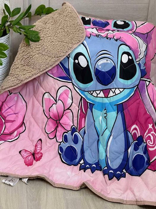 Дитяча ковдра плед на овчині