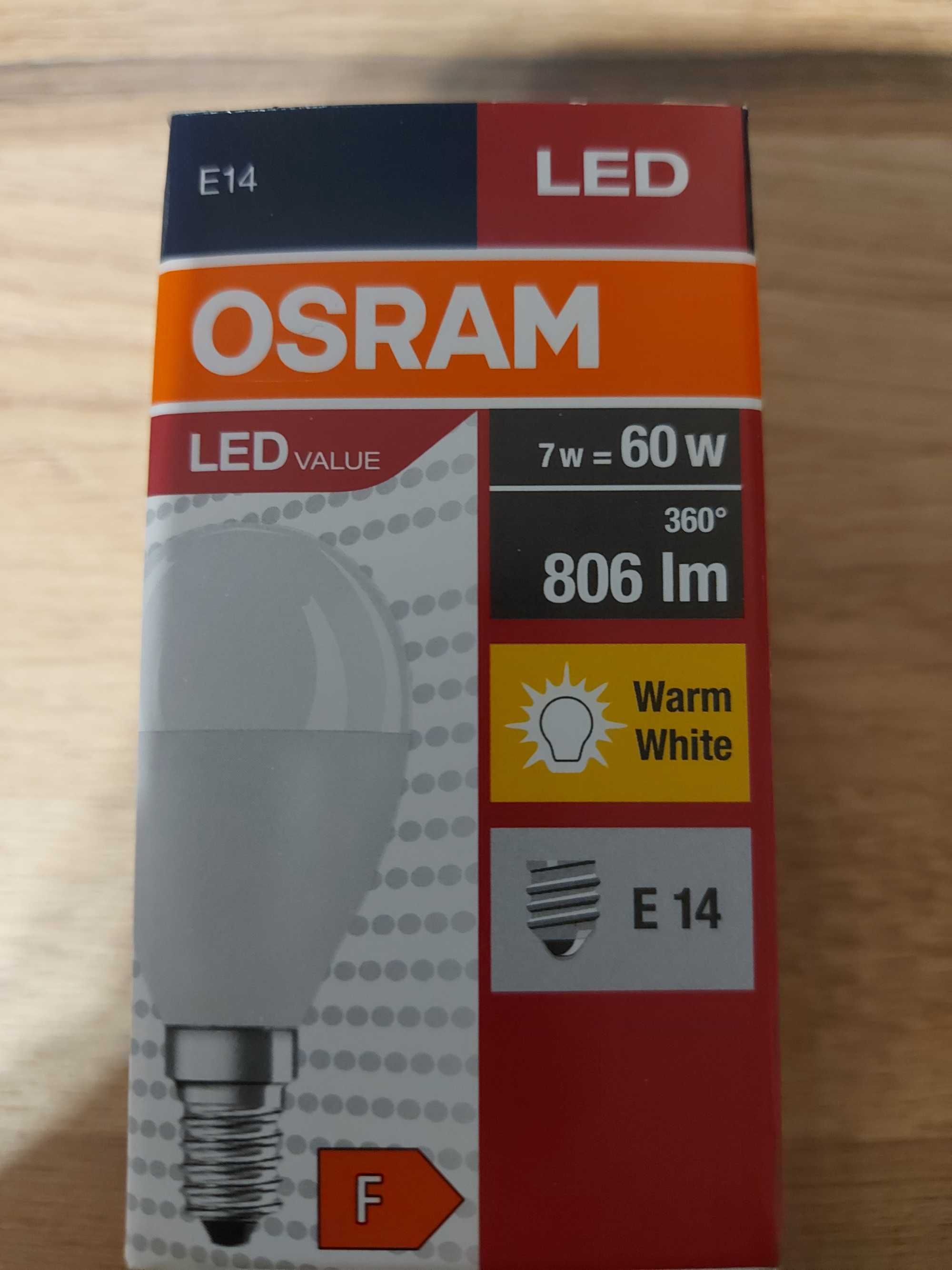 żarówka LED OSRAM Świeczka E14 7W LED VALUE