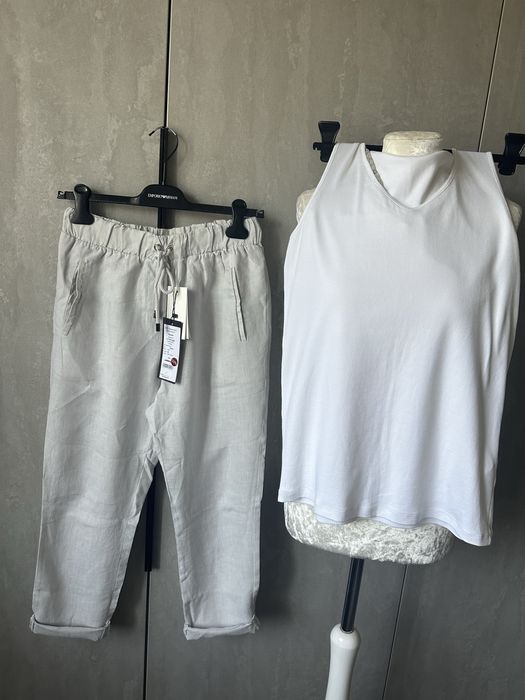 Брюки лен Le Tricot Perugia 44