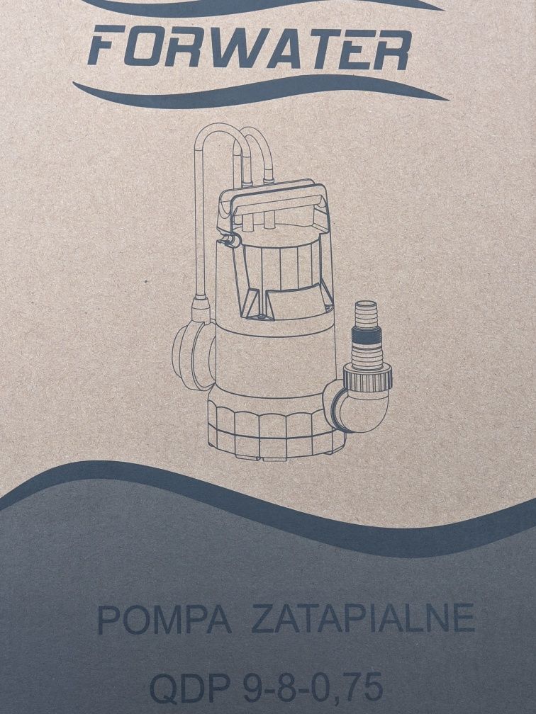 Насос для грязной воды 0.75 кВт Pompa Zatapialne