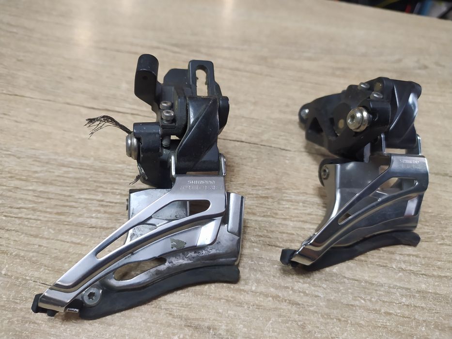 Перекидка передняя Shimano FD-M6025 крепеж хомут болт