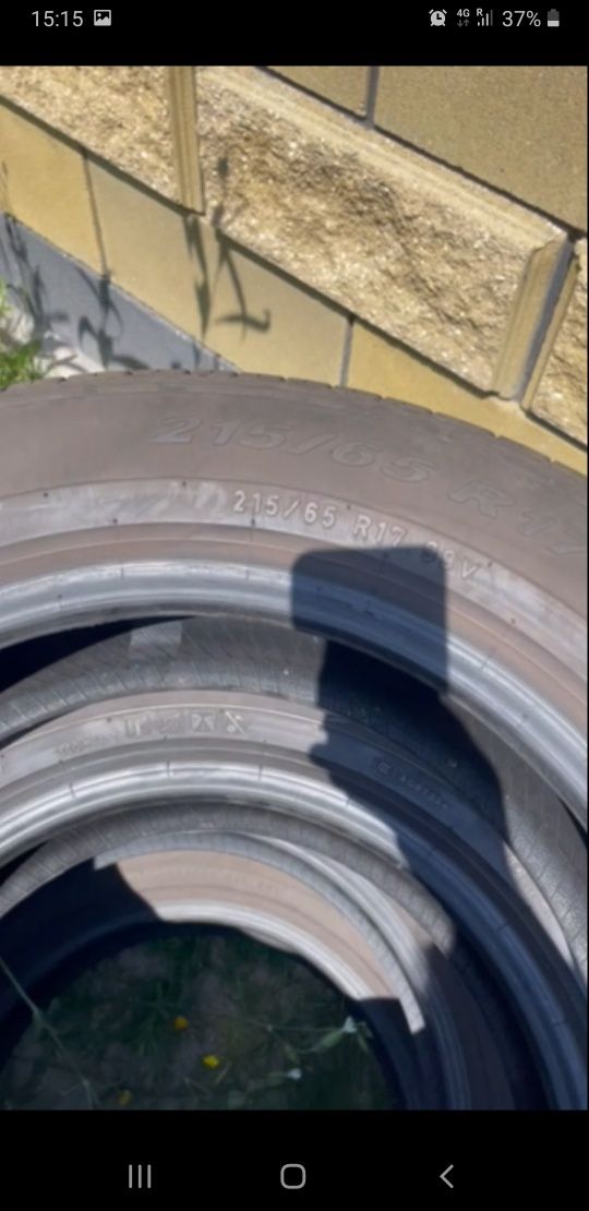 Літні шини 215 65 r17