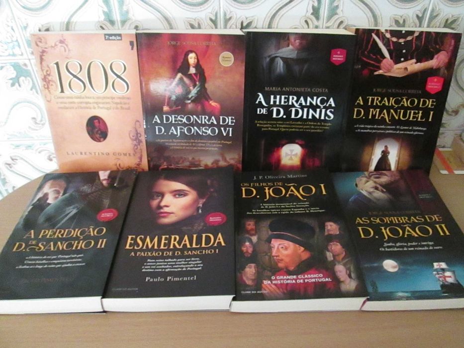 Romance histórico Português e outros autores (Oferta portes)