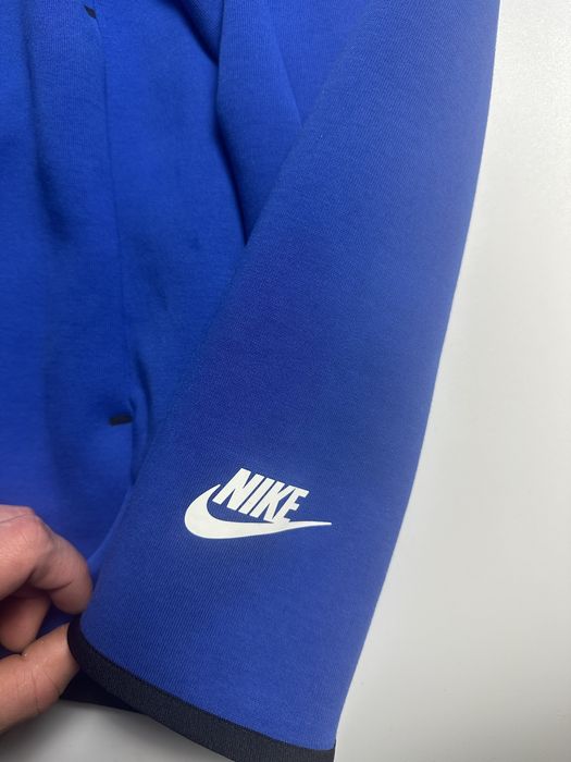 Оригінал! Кофта Nike Tech Fleece Windrunner Blue FJ5334-480
