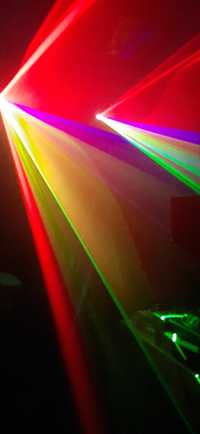 Laser dyskotekowy, dużej mocy 500 MW,kolorowy, efekt świetlny,