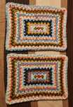 Poszewka dekoracyjna haftowana haft 3D komplet poszewek hand made