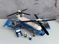 Lego zestaw 4439 niekompletny Helikopter policyjny + Quad + instrukcja