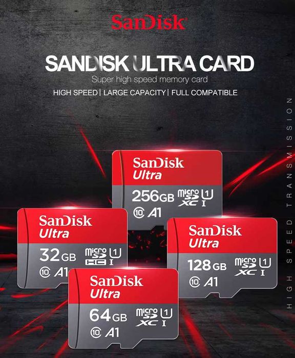 Szybka karta pamięci SANDISK ULTRA micro SDXC 64GB